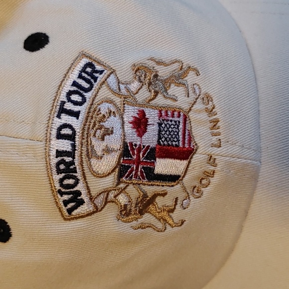 NWT Ahead Classic Cut World Tour Golf Links Baseball Cap - Picture 5 of 11
